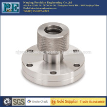 OEM machining ss304 flange coupling for mechanical assemble products